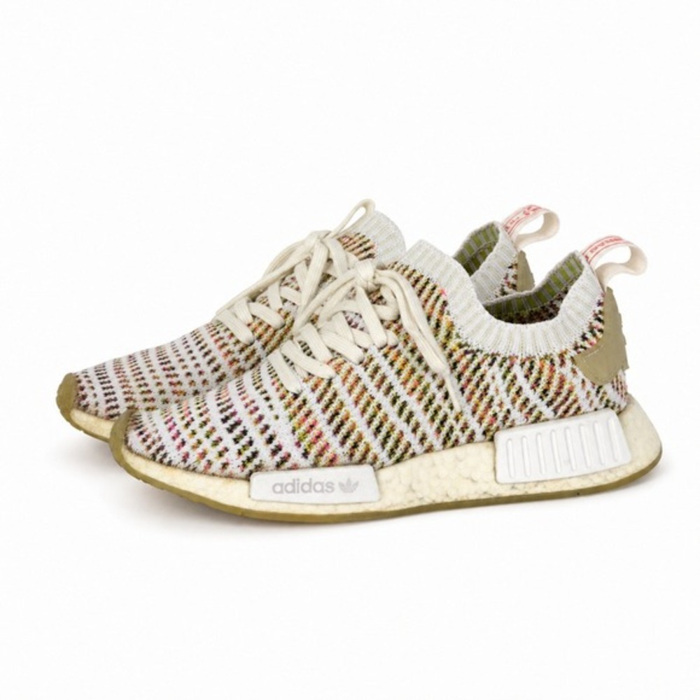 Adidas NMD R1 PK Womens Size 9 Multi Color Knit Boost Sneakers